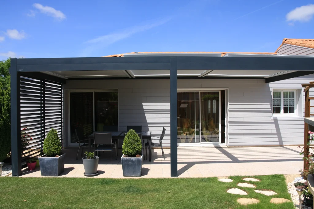 Pergola bio climatique à Angers
