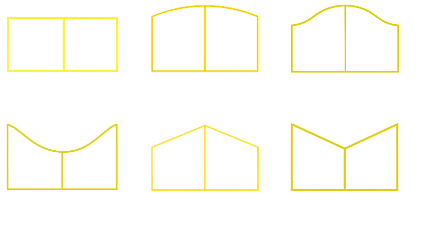 formes et styles de portails par Renov' fermetures à Angers